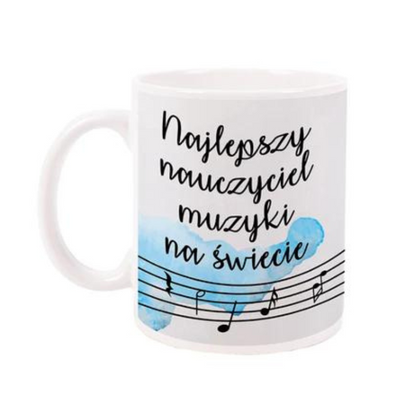 Prezent na dzień nauczyciela KUBEK NAUCZYCIELA MUZYKI