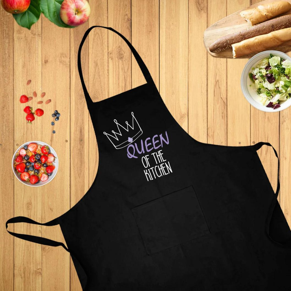 Fartuch kuchenny bawełniany QUEEN OF THE KITCHEN