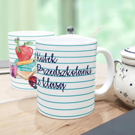 Prezent na dzień nauczyciela KUBEK PRZEDSZKOLANKI