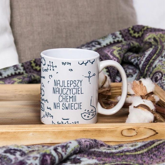 Prezent na dzień nauczyciela KUBEK NAUCZYCIELA CHEMII