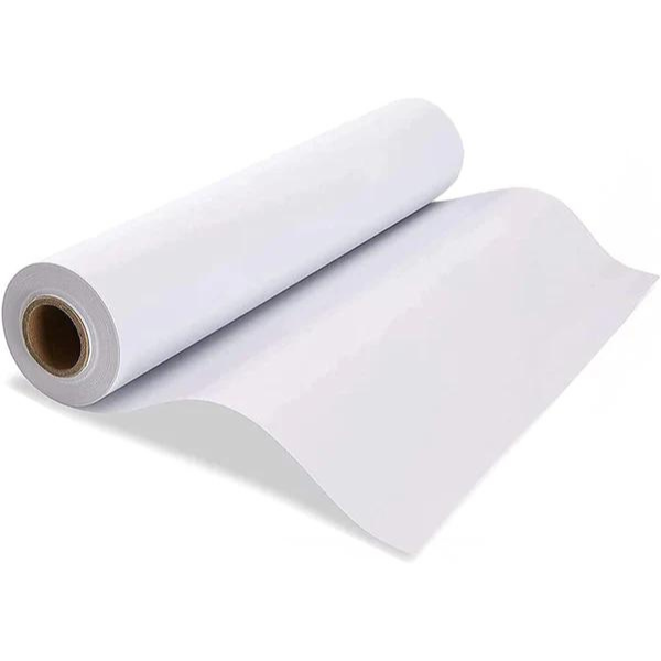 Papier pakowy KRAFT do prezentów i paczek 55cm/100m BIAŁY