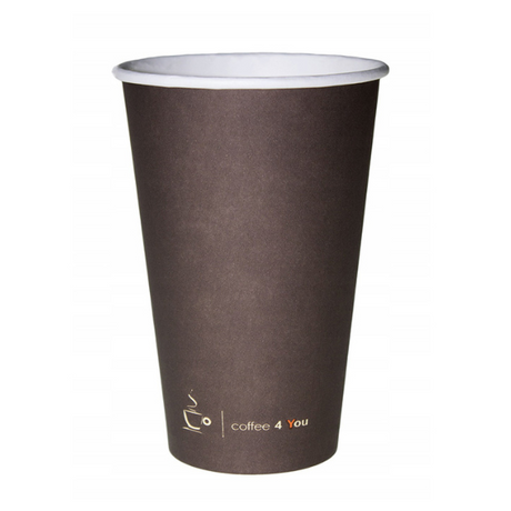 Kubeczki papierowe 400ml 50szt. COFFEE FOR YOU