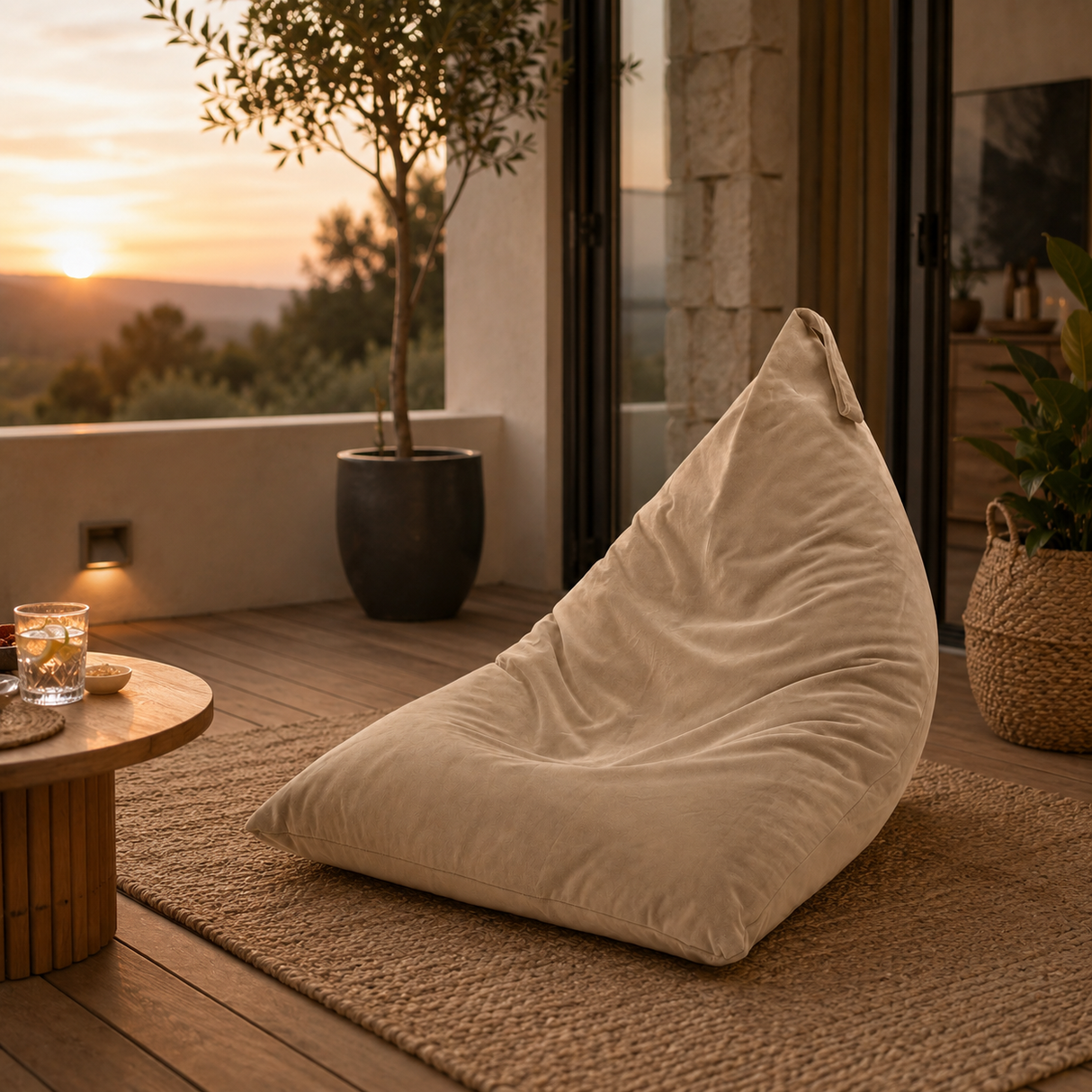 Pufa Pillow XL Velvet Jednokolorowa
