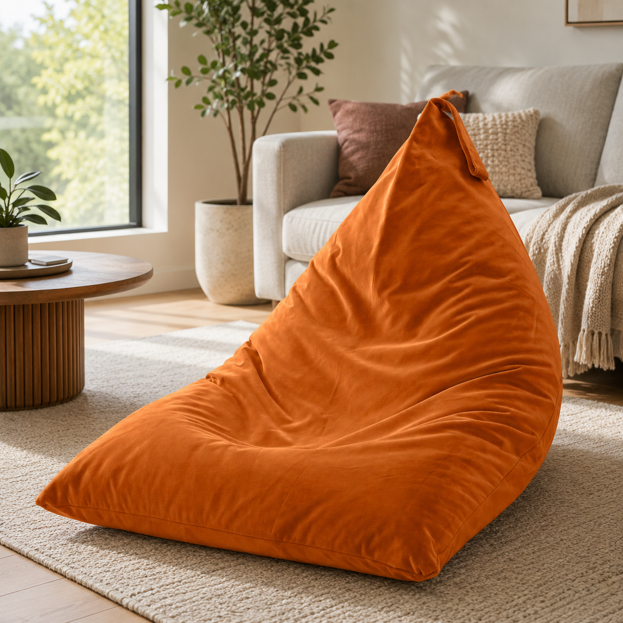 Pufa Pillow XL Velvet Jednokolorowa