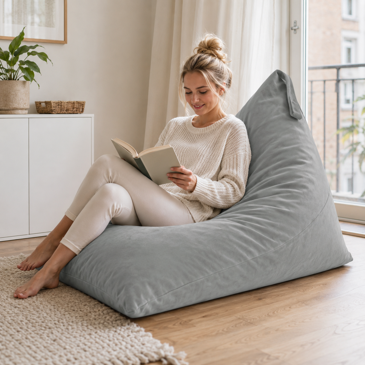 Pufa Pillow XL Velvet Jednokolorowa