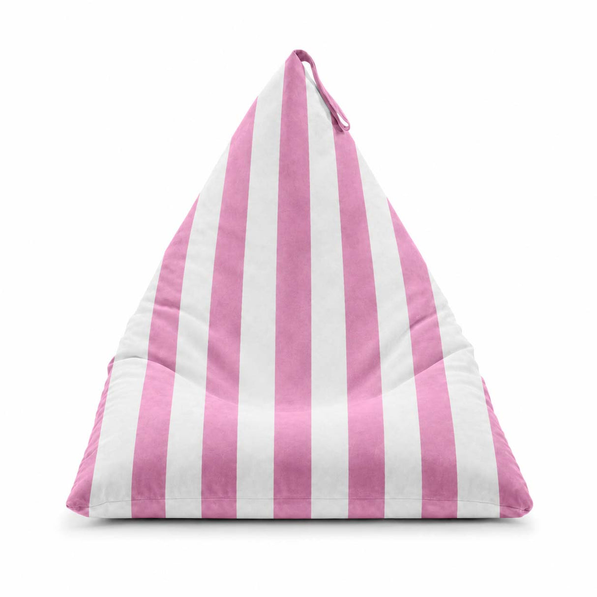 Pufa Pillow XL VELVET Paski Kolorowe