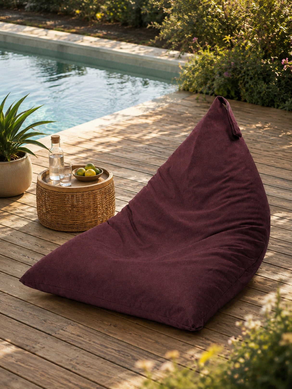 Pufa Pillow XL OXFORD Jednokolorowa