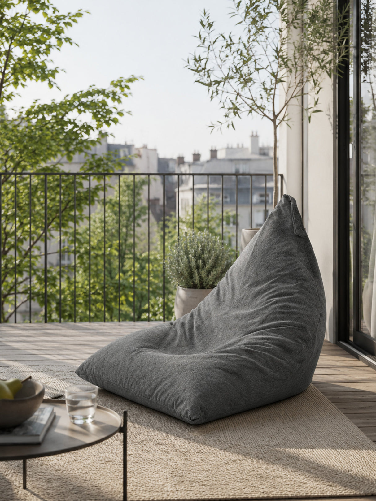 Pufa Pillow XL OXFORD Jednokolorowa
