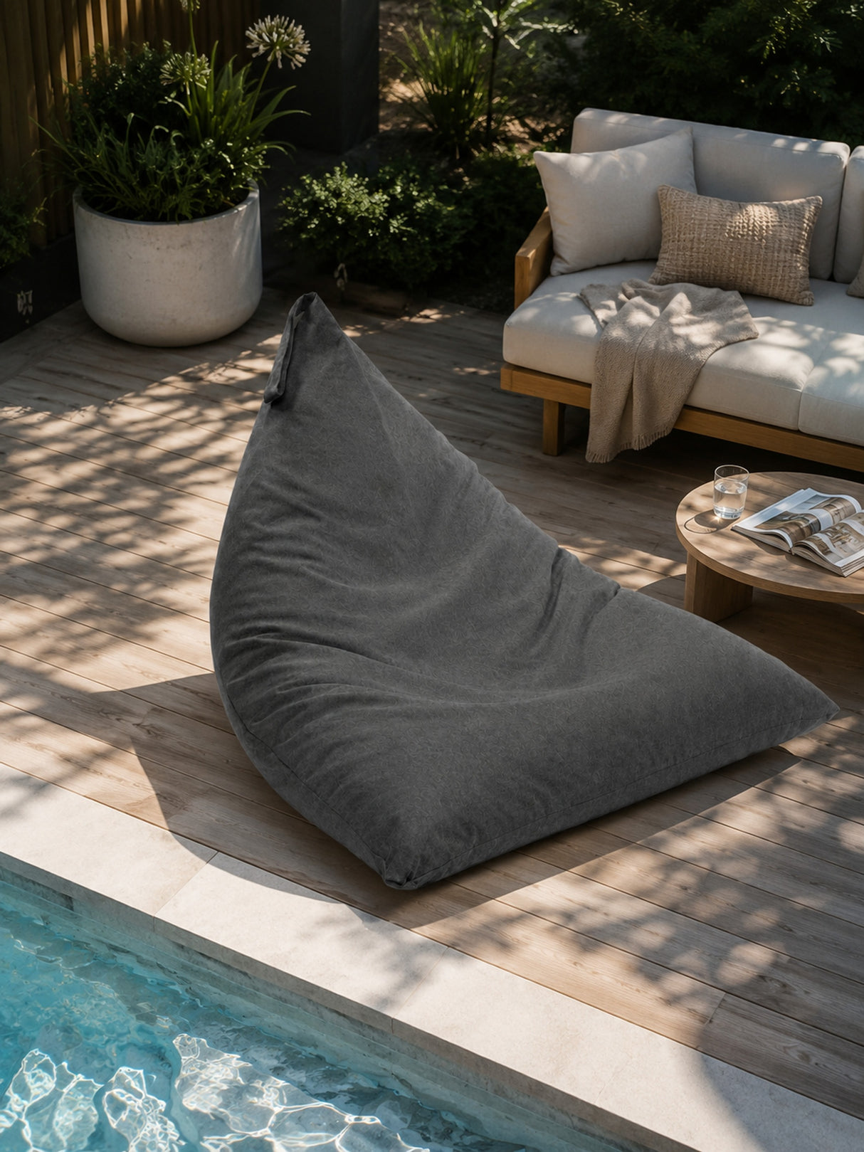 Pufa Pillow XL OXFORD Jednokolorowa