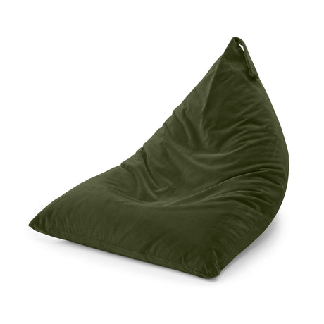 Pufa Pillow XL Velvet Jednokolorowe Ciemnozielony