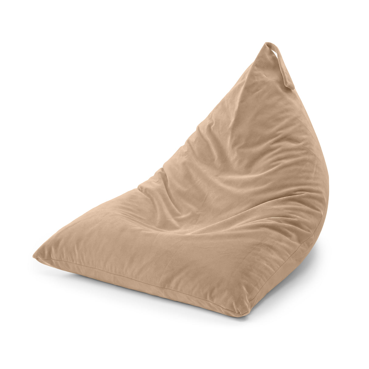 Pufa Pillow XL Velvet Jednokolorowe Beżowy