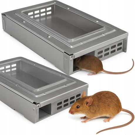 Humanitarna pułapka na gryzonie METALOWA