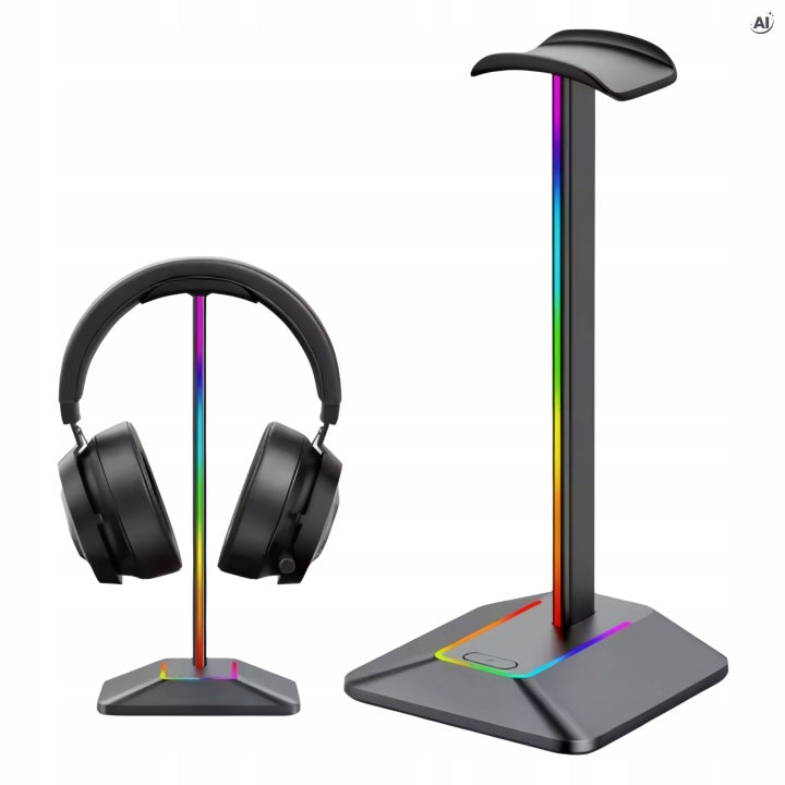Stojak na słuchawki gamingowe RGB LED