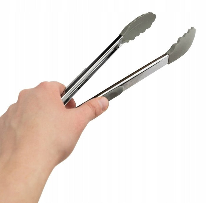 Szczypce kuchenne SILIKONOWE do grilla Uniwersalne