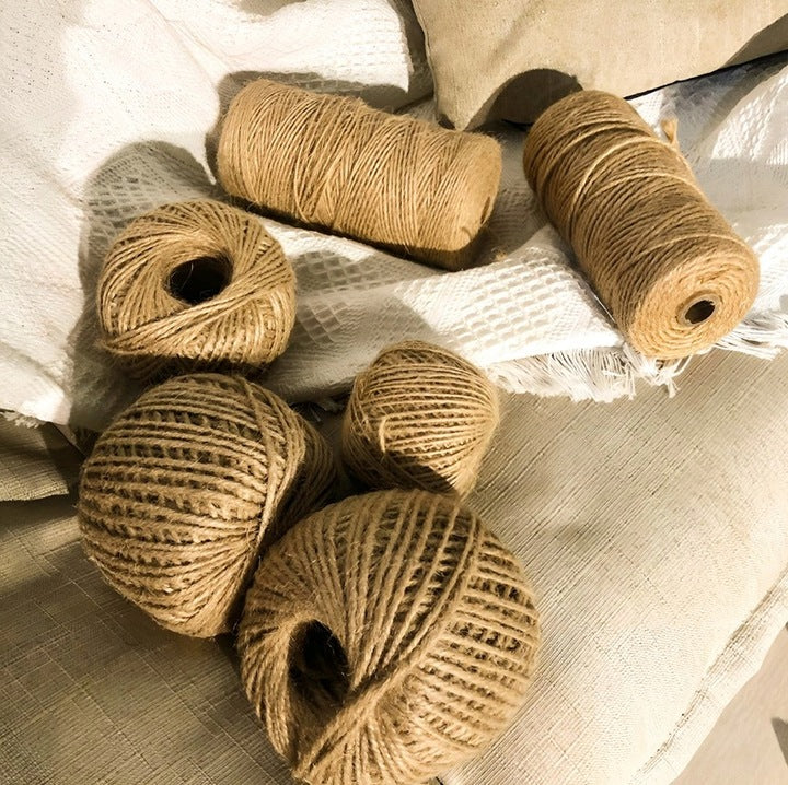Sznurek jutowy 1,5mm 200m ozdobny NATURALNY 165g