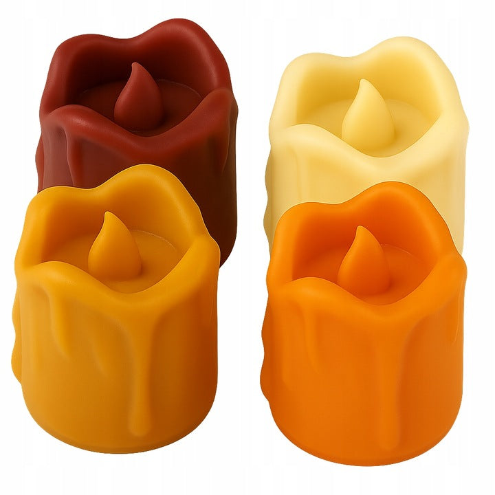 Silikonowa forma do świec kształt topniejącej świecy 3D