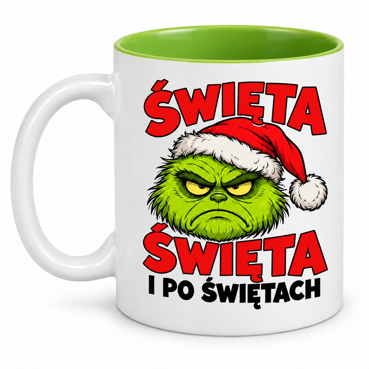 Kubek świąteczny Święta święta Zielony