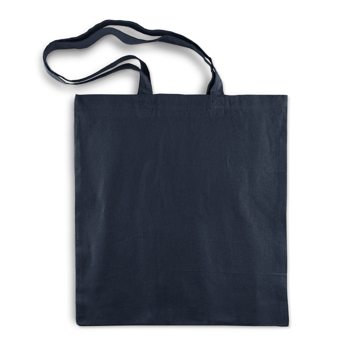 Torba Bawełniana 380x420mm Granatowa Uchwyt: 70cm OUTLET