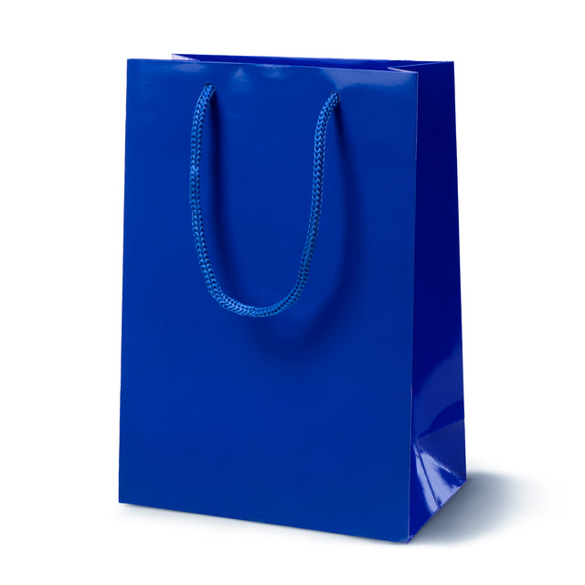 Torba Laminowana z Uchwytem Sznurkowym 170x70x250mm Granatowa