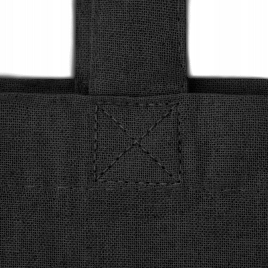 Torba Bawełniana 500x150x380mm Czarna Uchwyt: 70cm