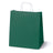 Torba Papierowa z Uchwytem Skręcanym 300x170x340mm Ciemnozielona Biały Ciemnozielony