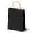 Torba Papierowa z Uchwytem Skręcanym 300x170x425mm Brązowy Czarny