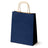 Torba Papierowa z Uchwytem Skręcanym 180x80x225mm - Granatowa Brązowy