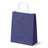 Torba Papierowa z Uchwytem Skręcanym 180x80x225mm - Granatowa Biały