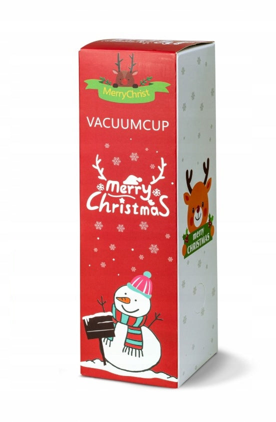 Termos granatowy Renifer 500ml