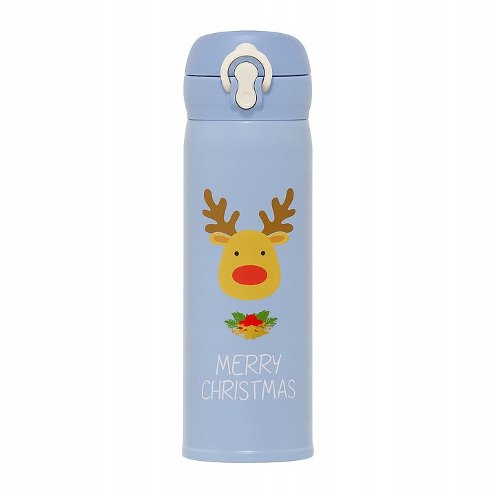 Termos niebieski Renifer 500ml