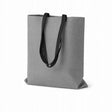 Torba Bawełniana 380x420mm Szara Uchwyt Czarny: 70cm