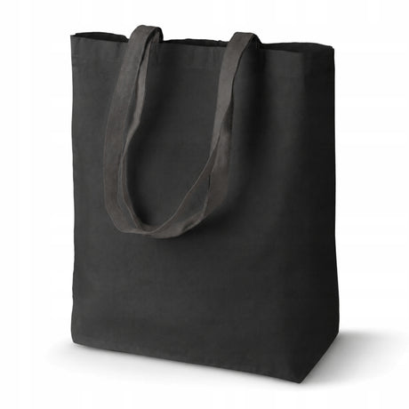 Torba Bawełniana 380x80x420mm Czarna Uchwyt: 70cm