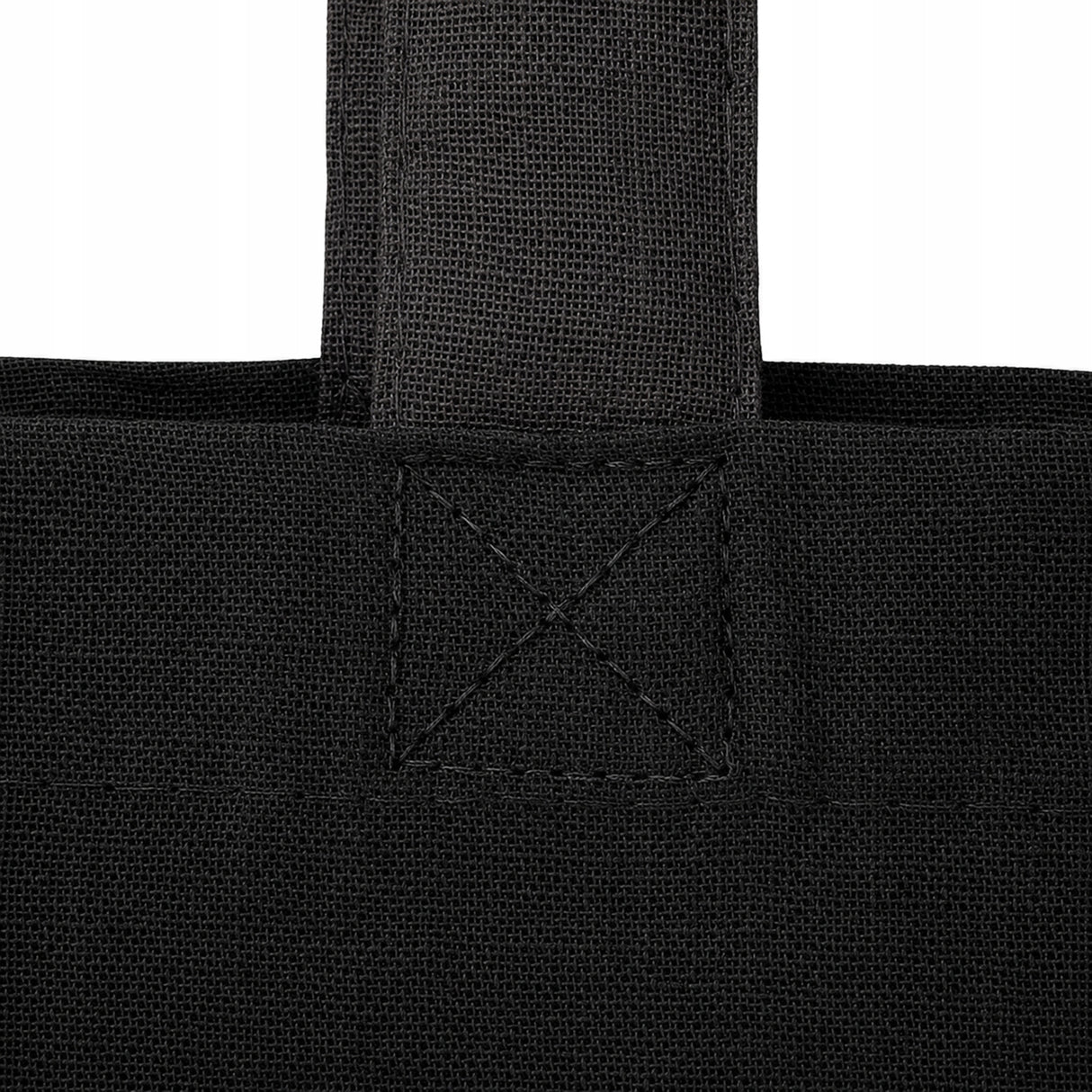 Torba Bawełniana 380x80x420mm Czarna Uchwyt: 70cm
