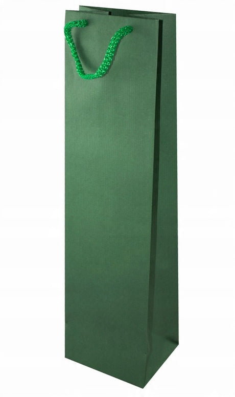 Torba papierowa ECO prestige 110x90x400mm Ciemnozielona