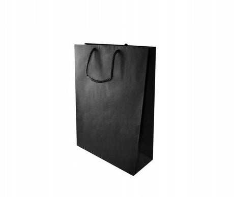 Torba papierowa ECO prestige 240x90x320mm Czarna