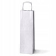 Torba papierowa 160x80x390mm z uchwytem skręcanym Biała