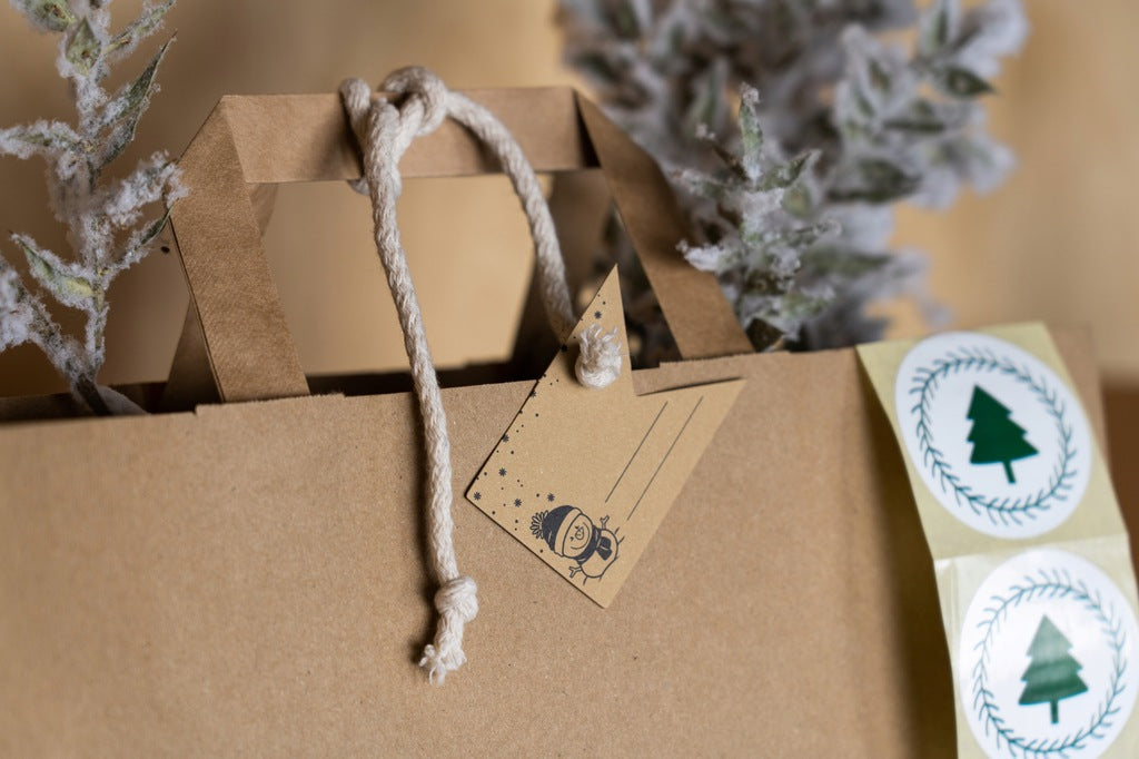 Naklejki świąteczne CHOINKA ozdobne 10szt.