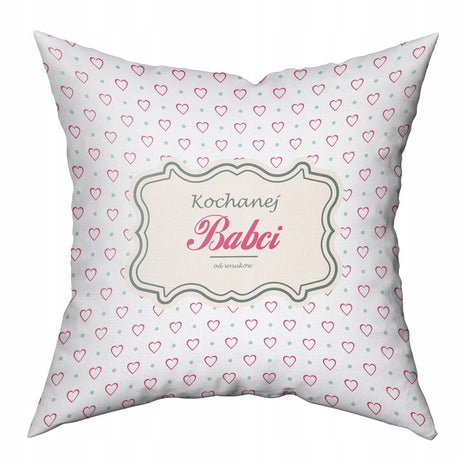 Poduszka na Dzień Babci - Kochanej Babci Prezent na Dzień Babci