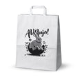 Torba papierowa 320x160x390mm BIAŁA ALLELUJA 50szt.