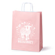 Torba papierowa 240x100x320mm Różowy Pastel RADOSNEJ WIELKANOCY 50szt.