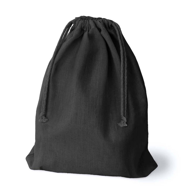 Worek bawełniany Czarny 30x40cm