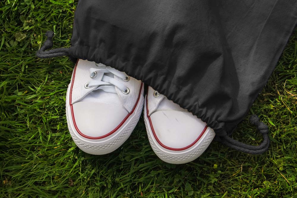 Worek bawełniany Czarny 30x40cm