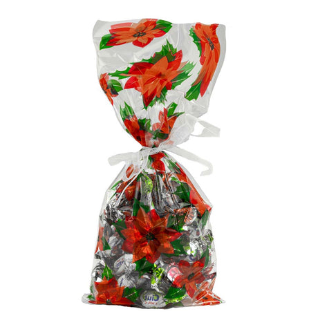 Woreczek celofanowy świąteczny GWIAZDA BETLEJEMSKA 5 szt.