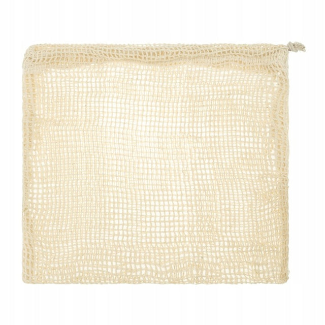 Worek z Siatki Bawełnianej 15x18cm Ecru