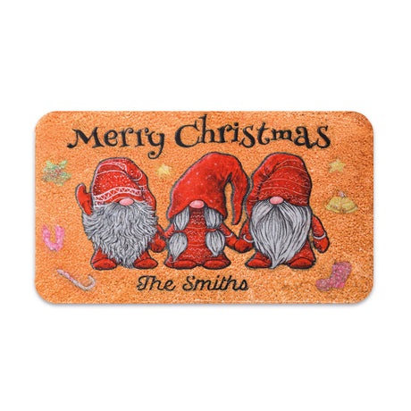 Dywanik świąteczny Krasnale Merry Christmas