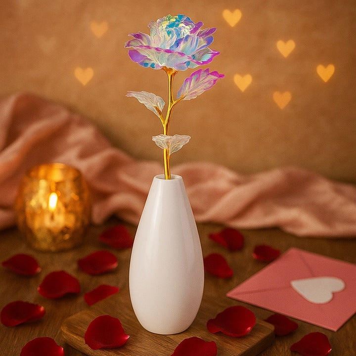 Wieczna Róża w wazonie