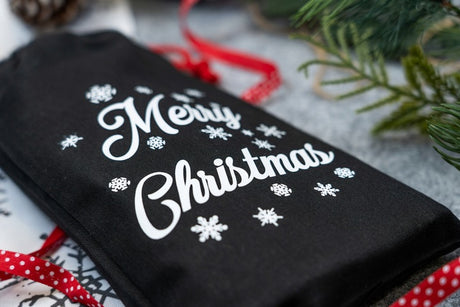 Woreczek bawełniany 15x30cm Merry Christmas