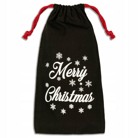 Woreczek bawełniany 15x30cm Merry Christmas