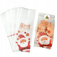Woreczki celofanowe świąteczne Mikołaj