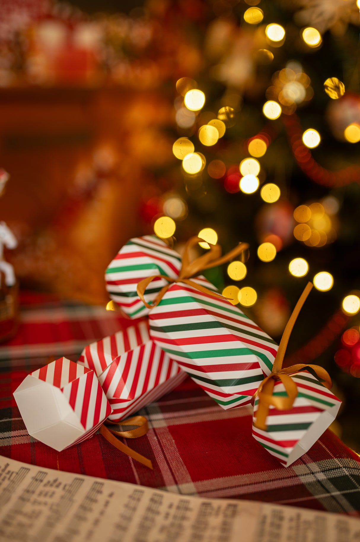 Cukierek Świąteczne Opakowanie na Prezent 10szt.